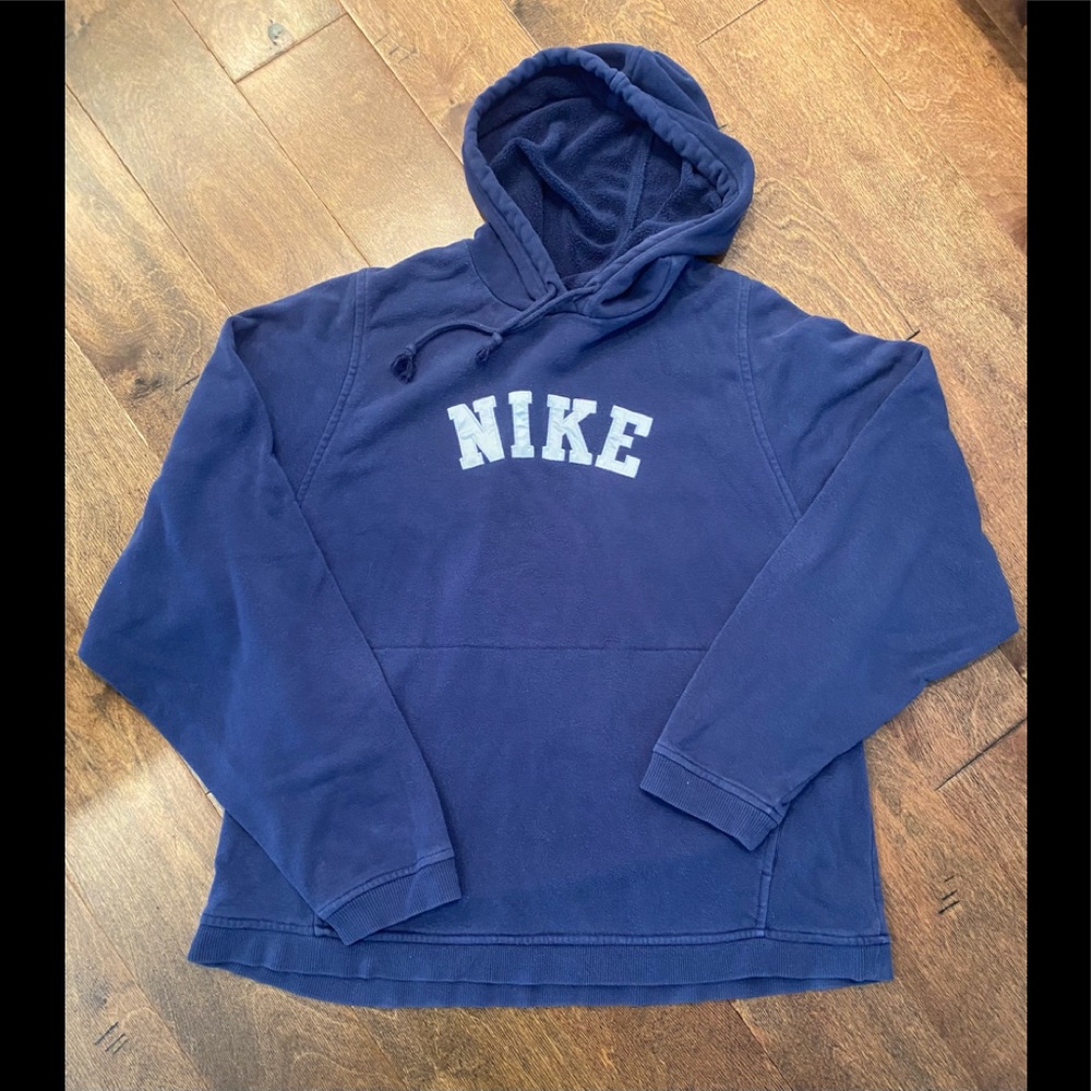 Nike Sweatshirt Youth Size Large 12-14 Navy Blue